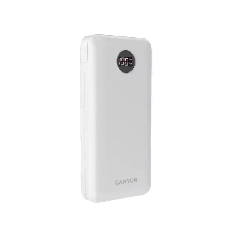 CANYON Power Bank 20000mAh 20W White CNE-CPB2002W