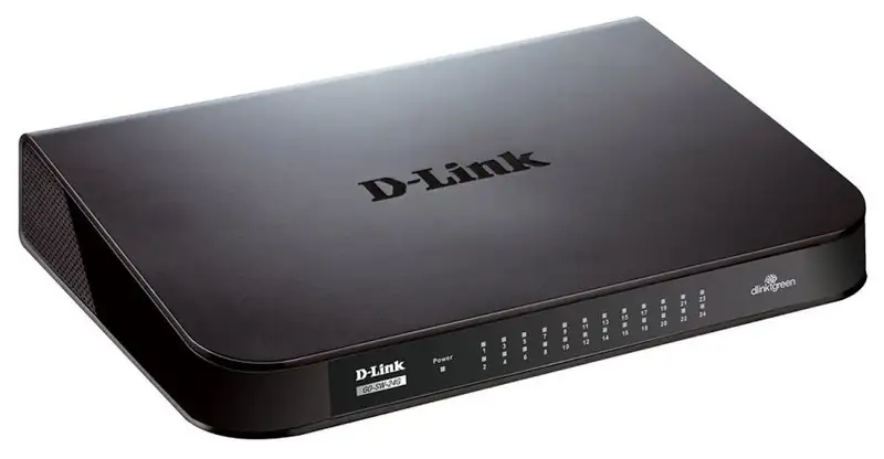 D-LINK Switch 24-Port Gigabit Easy Desktop GO-SW-24G / E