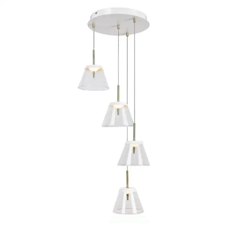 RABALUX Aviana, LED 24Wpendant, white/ bronzee,  LED 4000K