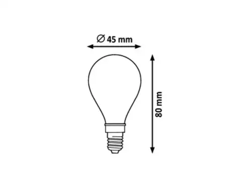RABALUX Sijalica E14, 4W, 350lm, 4000K 2
