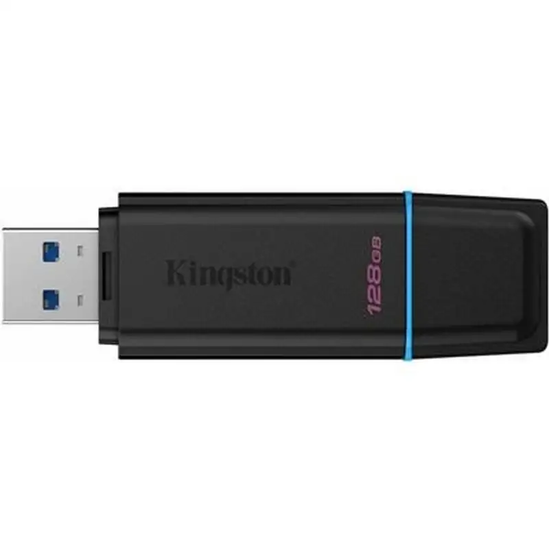 KINGSTON 128GB Portable USB 3.2 Gen 1 DataTraveler Exodia Black/Blue