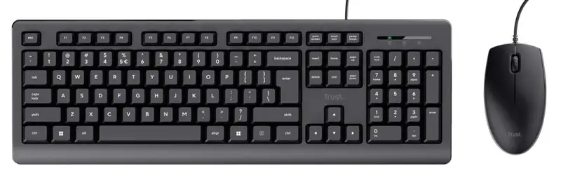 TRUST Primo tastatura + mis SRB crna