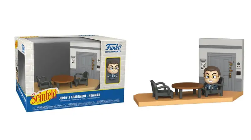 FUNKO Seinfeld POP Vinyl Mini Moments - Newman w/Chase