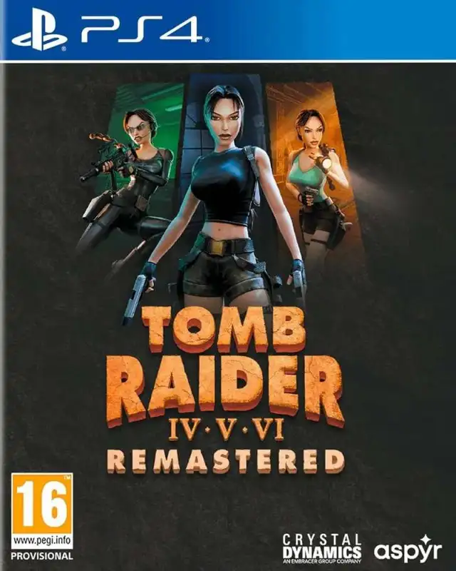 SONY PS4 Tomb Raider IV-VI Remastered Starring Lara Croft