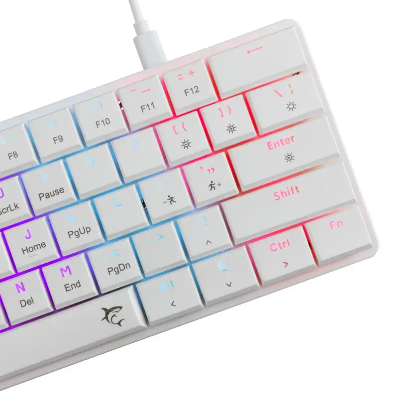 WHITE SHARK GK 006211 NAGAMAKI US WHITE-RED MEHANICKA