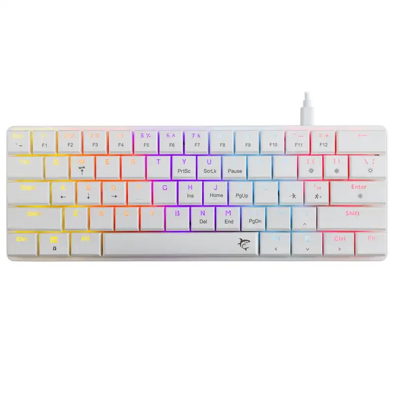 WHITE SHARK GK 006211 NAGAMAKI US WHITE-RED MEHANICKA
