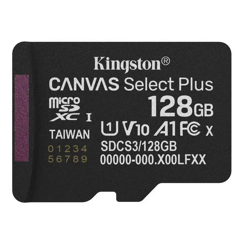 KINGSTON MicroSD 128GB Kingston SelectPlus gen 3 bez adaptera