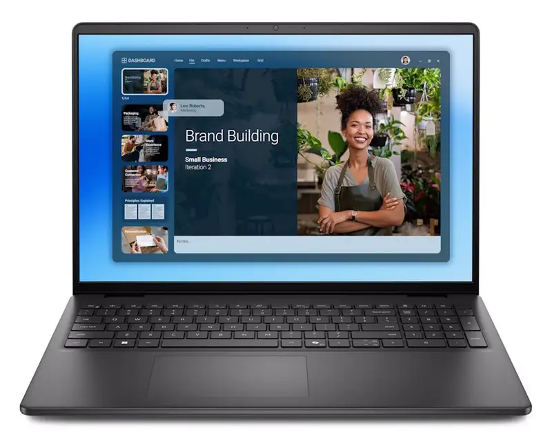 DELL 16 DC16250, 16" FHD+, Intel Core 5 120U, 16GB, 1TB SSD, Backlit, FP, Win11Pro