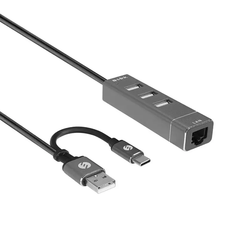 S-LINK SW-U222 TIP C,USB 2.0-LAN ADAPTER