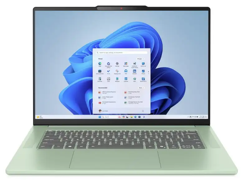 LENOVO IdeaPad Slim 5 15ARP10, 15.3" WUXGA, AMD Ryzen 7 7735HS, 16GB, 1TB SSD, Backlite, DOS, Aluminium, Seafoam Green (83J3002ERM)