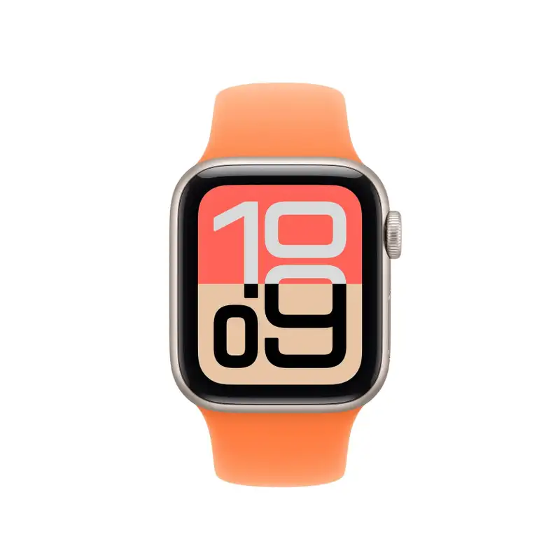 APPLE Watch 40mm Sport Band: Clementine Sport Band - S/M (SEASONAL) mhy64zm/a