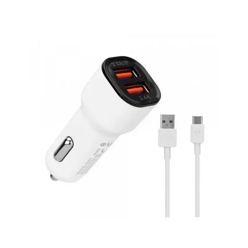 S-LINK SL-EC30T 2xUSB+KABL Type C, 2.4A, beli
