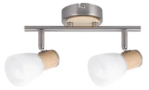 RABALUX Gavin spot E14 2x40W s.hrom, beech