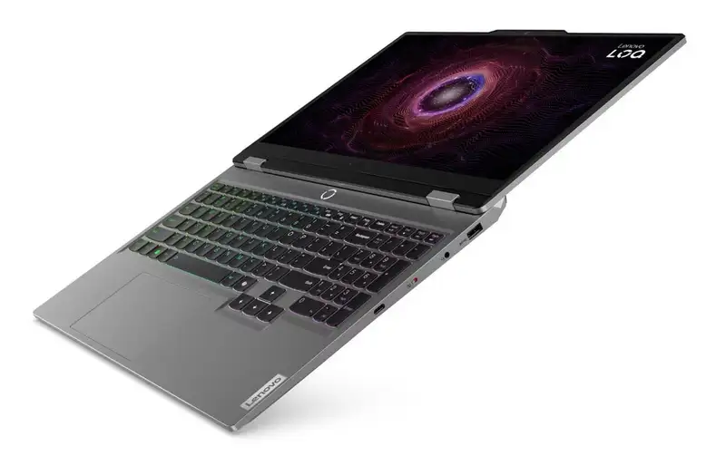 LENOVO LOQ 15ARP9, 15.6" FHD, AMD Ryzen 7-7435HS, 16GB, 512GB, RTX4050, bklt, DOS, siva (83JC003CYA)