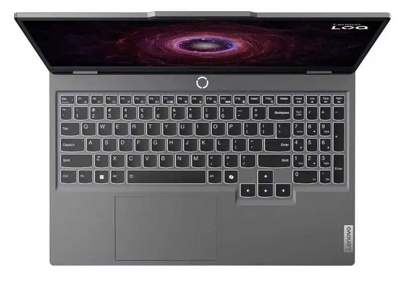 LENOVO LOQ 15ARP9, 15.6" FHD, AMD Ryzen 7-7435HS, 16GB, 512GB, RTX4050, bklt, DOS, siva (83JC003CYA)