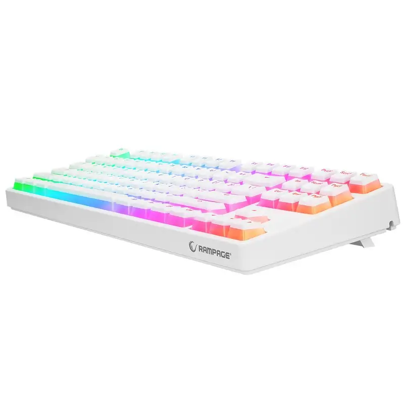 RAMPAGE KB-R136 GHOST White