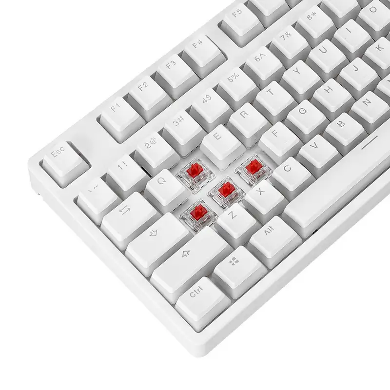 RAMPAGE KB-R136 GHOST White