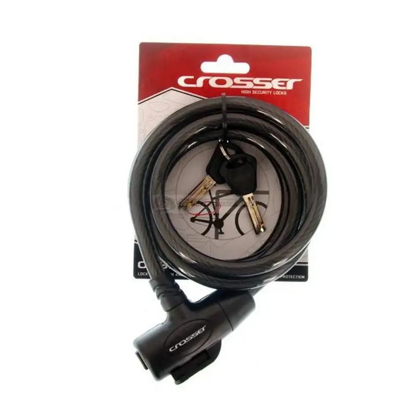 CROSS Brava za zakljucavanje CL-823 10x 1 800mm w bracket crna
