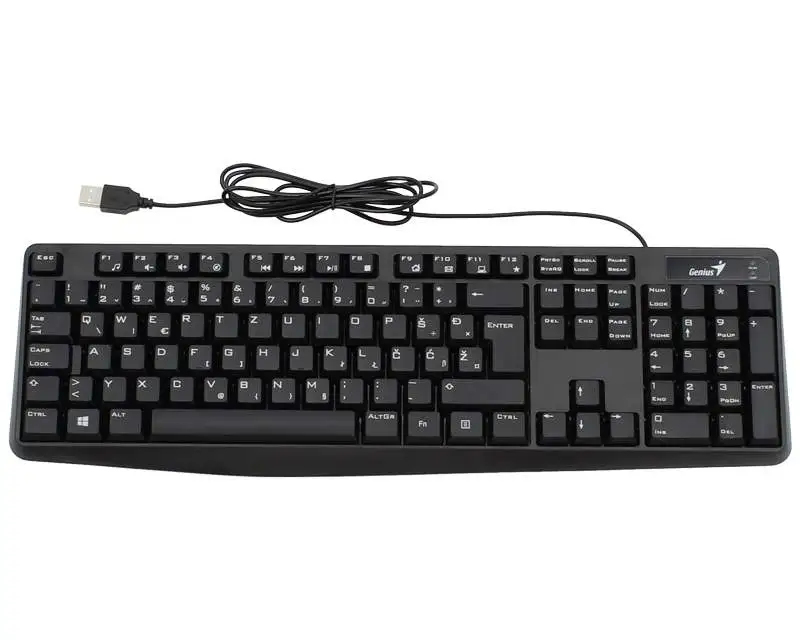 GENIUS KB-117, BLK, SER, USB
