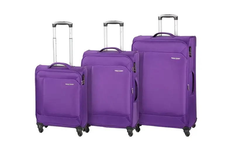 ENOVA GRANADA Set kofera 55 / 65 / 75cm ljubicasta