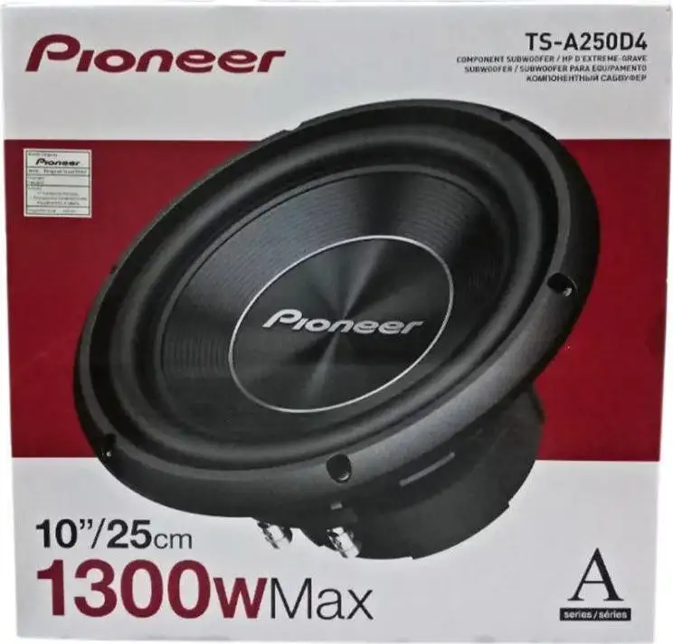 PIONEER TS-A250D4 25cm