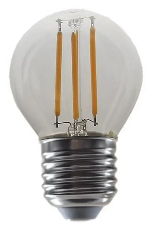 RABALUX Filament LED sijalica E27 G45, 4W, 470lm, 2700K