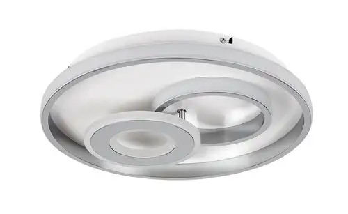 RABALUX Celinda, plafonjera,hrom, ugraden LED 40W 2000lm 400