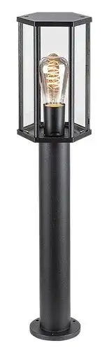 RABALUX Dubrovnik spoljna podna lampa mat crna aluminijum E27 40W