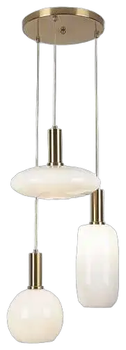 RABALUX Sinopia,visilica E27 3x60W,zlato