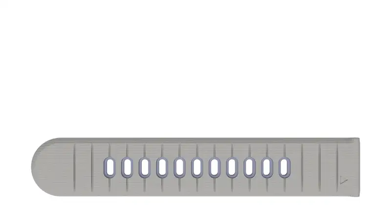 HIFUTURE Strap 22mm Pilot-S Grey