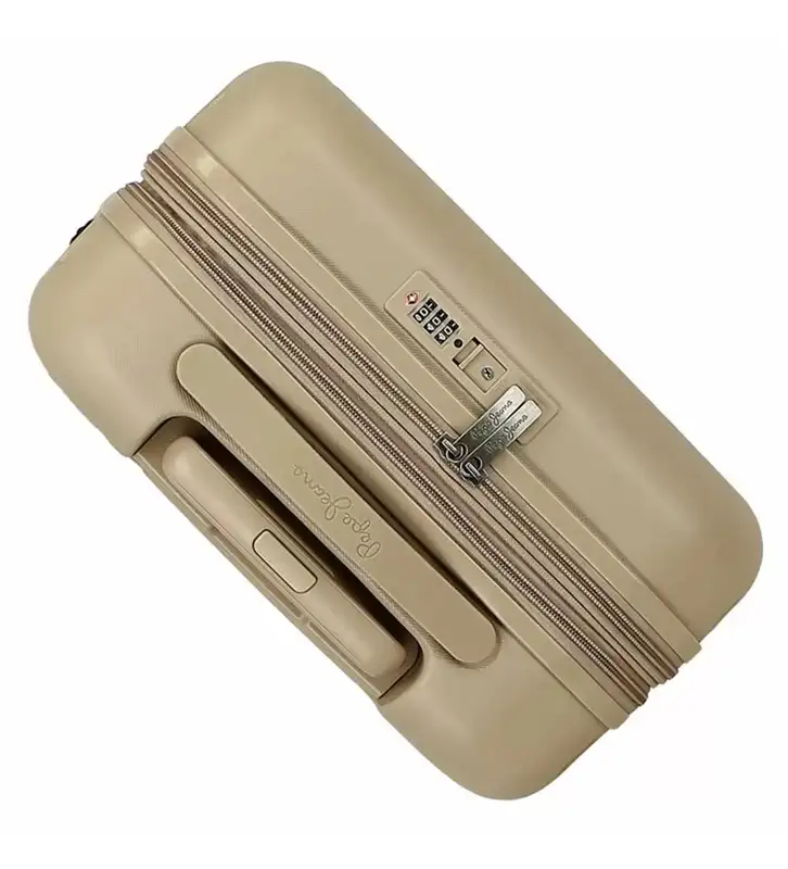 PEPE JEANS  ACCENT set kofera 2/1 champagne