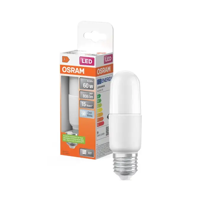 OSRAM  led  stap 60W 4000k E27 mutna