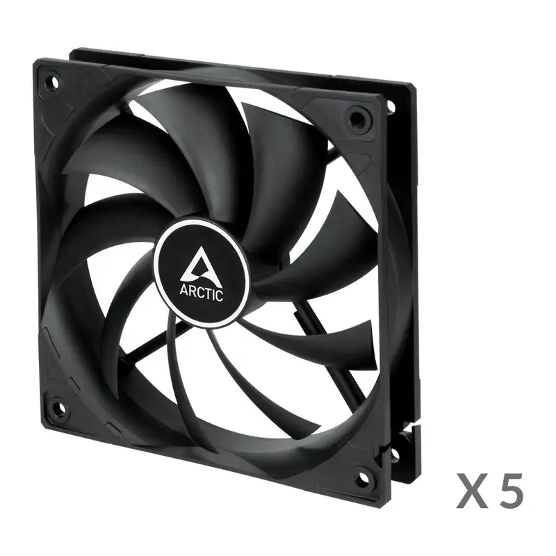 ARCTIC F12 5 pack ACFAN00248A 120mm Black