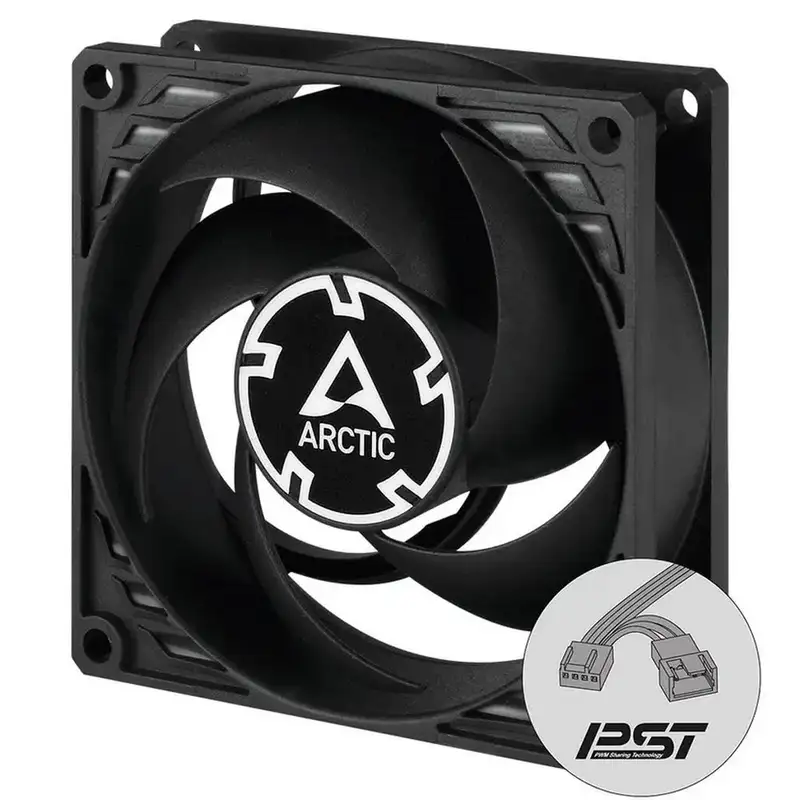 ARCTIC F8 PWM PST ACFAN00150A 80mm Black