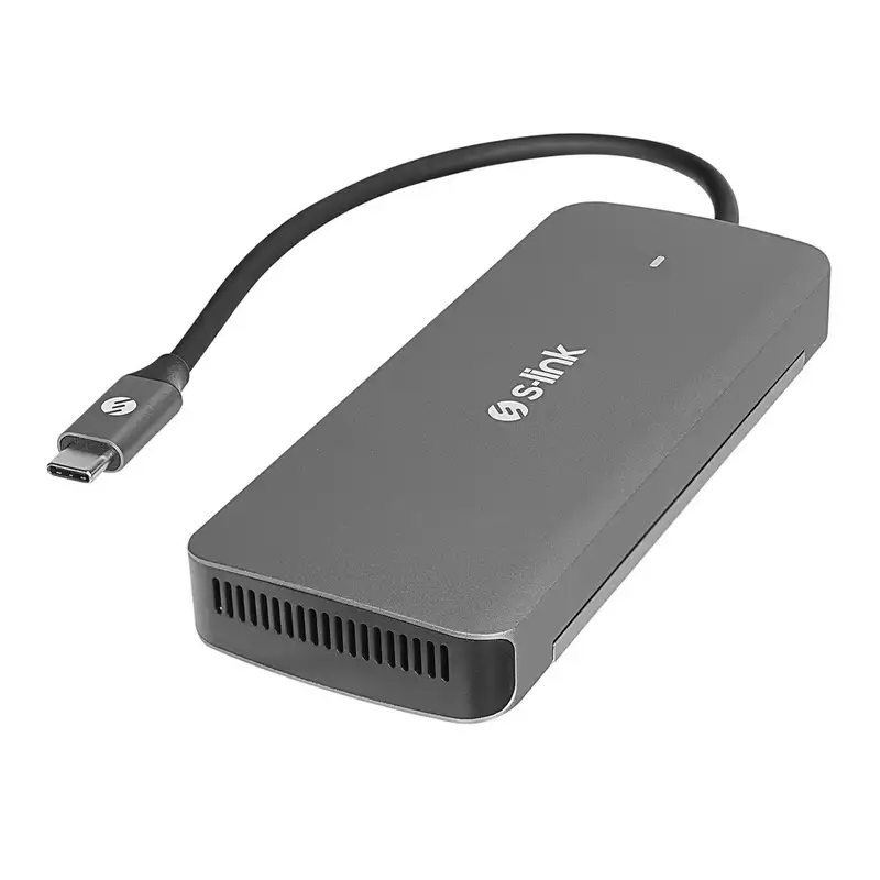 S-LINK SWV-USBC036 6U1 TIP C HUB-HDMI,USB3.0,PD3.0,TIP C 3.1,SSD