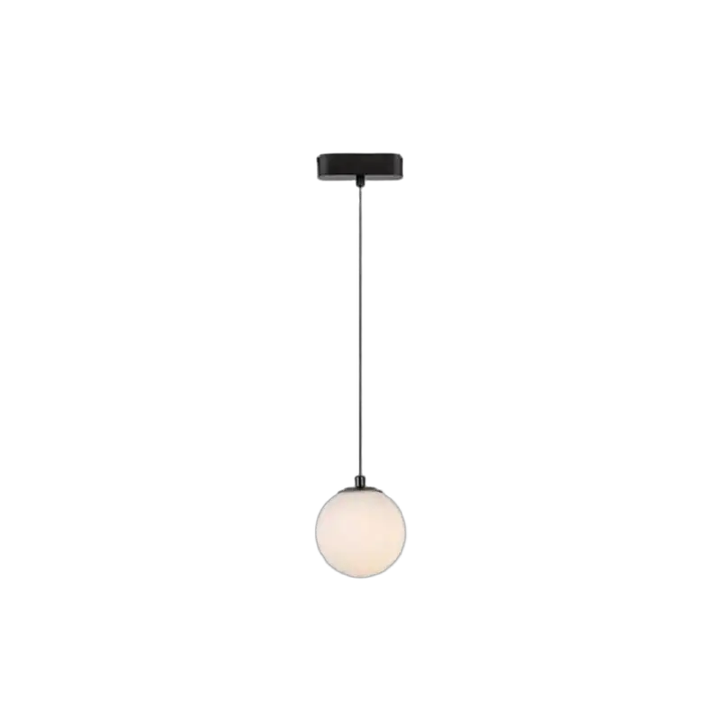 RABALUX LiTrack Pendant03V, SMART šinska visilica kugla LED 5W, 360lm, 2700-5500K, dimabilna, v120cm, p10cm, DC 24V