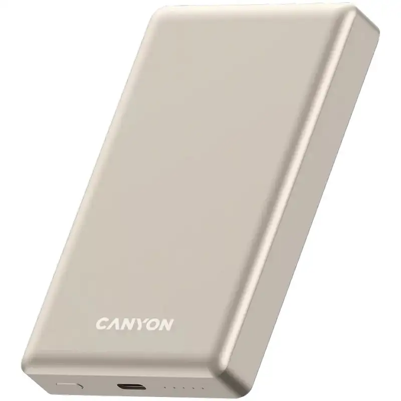 CANYON Power Bank 10000mAh 20W Magnetic Beige CNS-CPB510BE