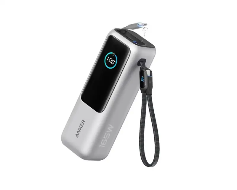 ANKER Power bank 25000mAh Built-In USB-C 165W Silver