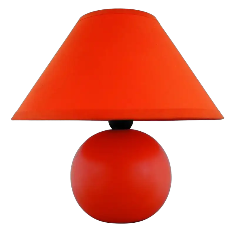 RABALUX Ariel keramicka stona lampa E14 40W, narandžasta