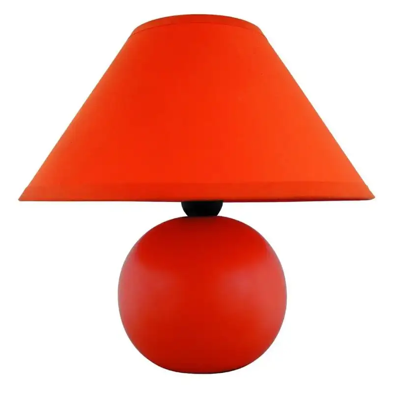 RABALUX Ariel keramicka stona lampa E14 40W, narandžasta