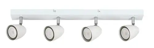 RABALUX Perico plafonjera GU10 4x5W bela