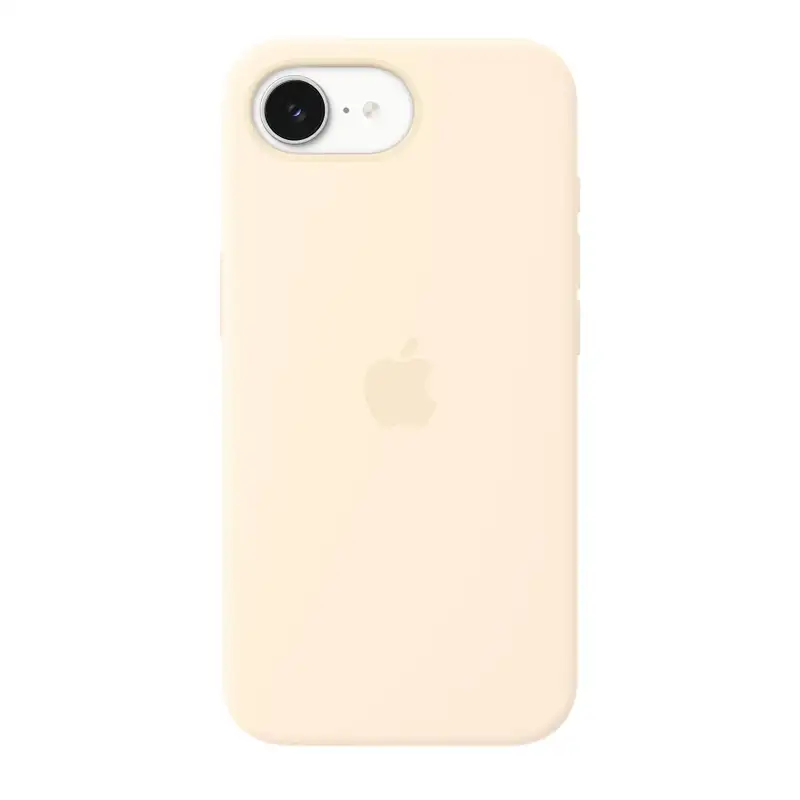 APPLE iPhone 17e Silicone Case with MagSafe - Vanilla mhwg4zm / a