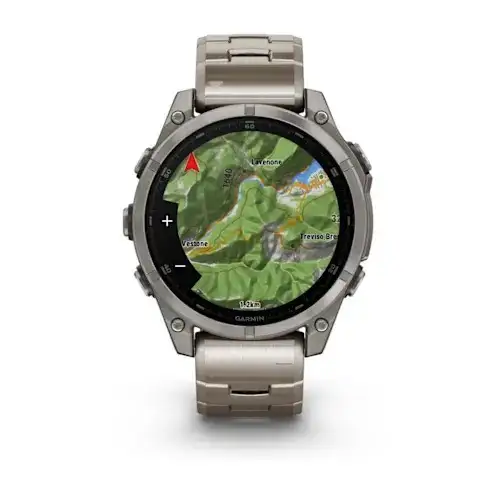 GARMIN Fenix 8 47mm Sapphire Titanium Band