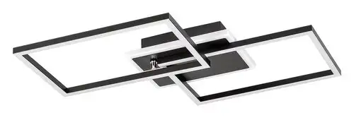 RABALUX Athelstan, LED plafonska lampa, mat crna 2050-3300lm, 3000K, 40W, IP20