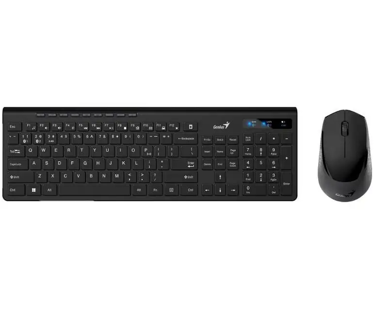 GENIUS SlimStar 8230,Black,SER,BT+2.4GHz