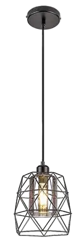 RABALUX Emrys, mat crna metalna visilica , E27 1x40W IP20