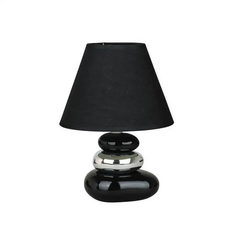 RABALUX Salem keramicka stonaE14 40W crno-srebro