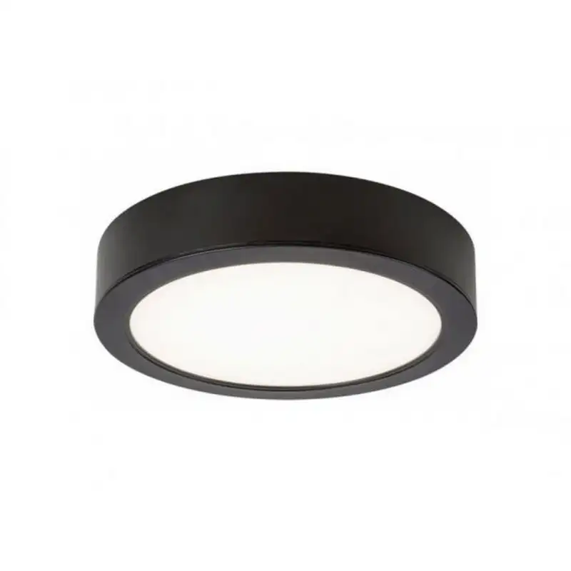 RABALUX Shaun2 plafonjera 7W 4000K crna okrugla