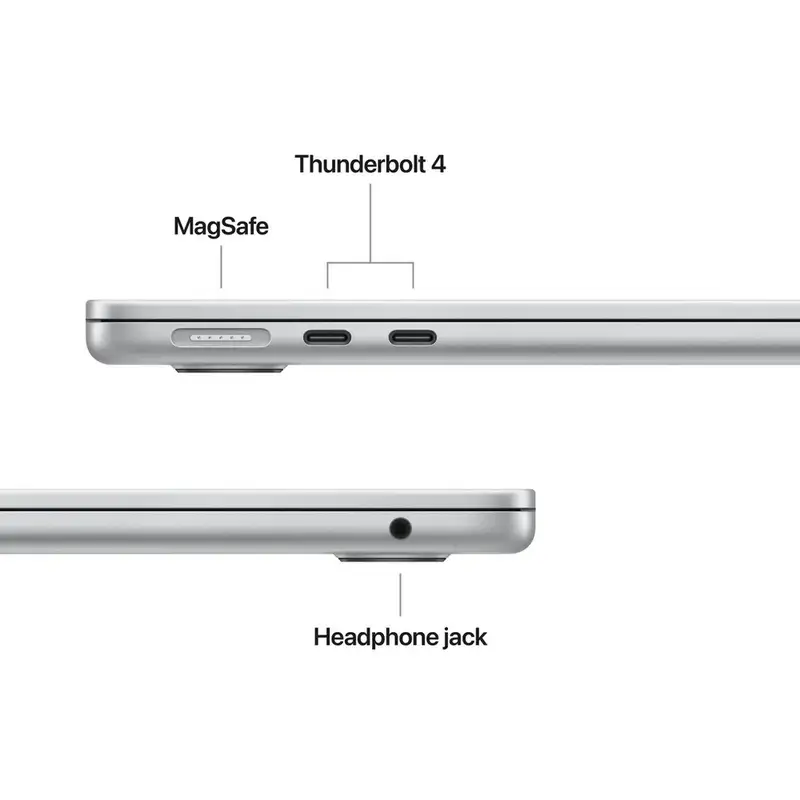 APPLE MacBook Air 13.6", M5 10C CPU/8C GPU, 16GB, 512GB, ZEE, silver - mdh74ze/a