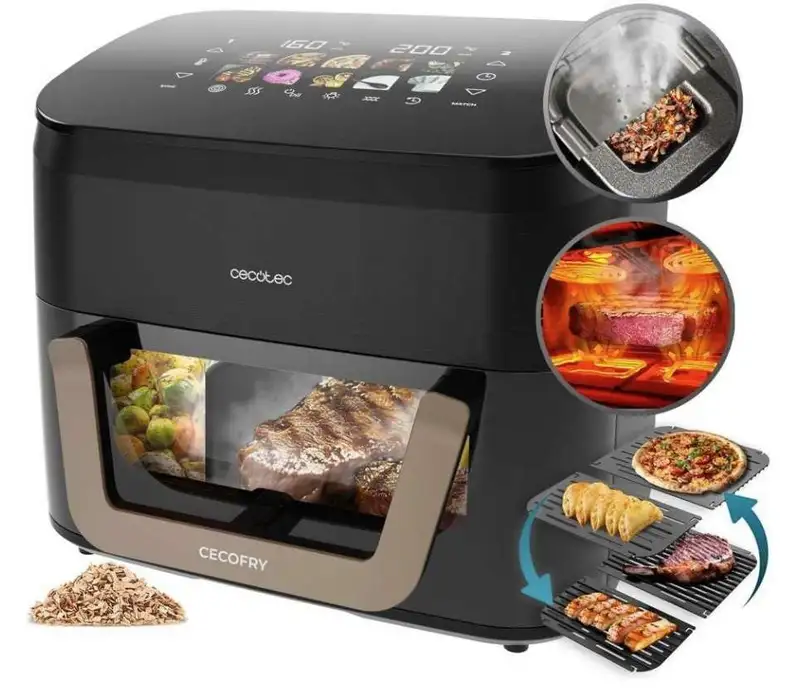 CECOTEC CecofryGrill Smokin 11000